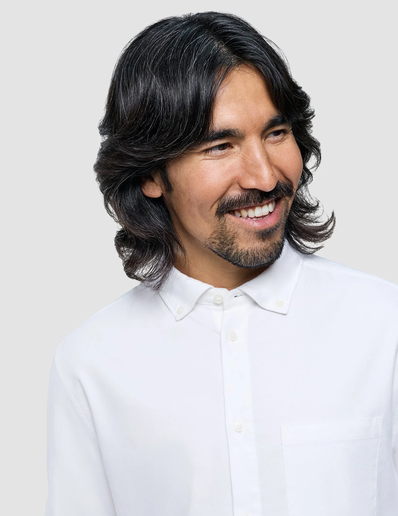 All-Day Oxford Shirt Off White - Image 4