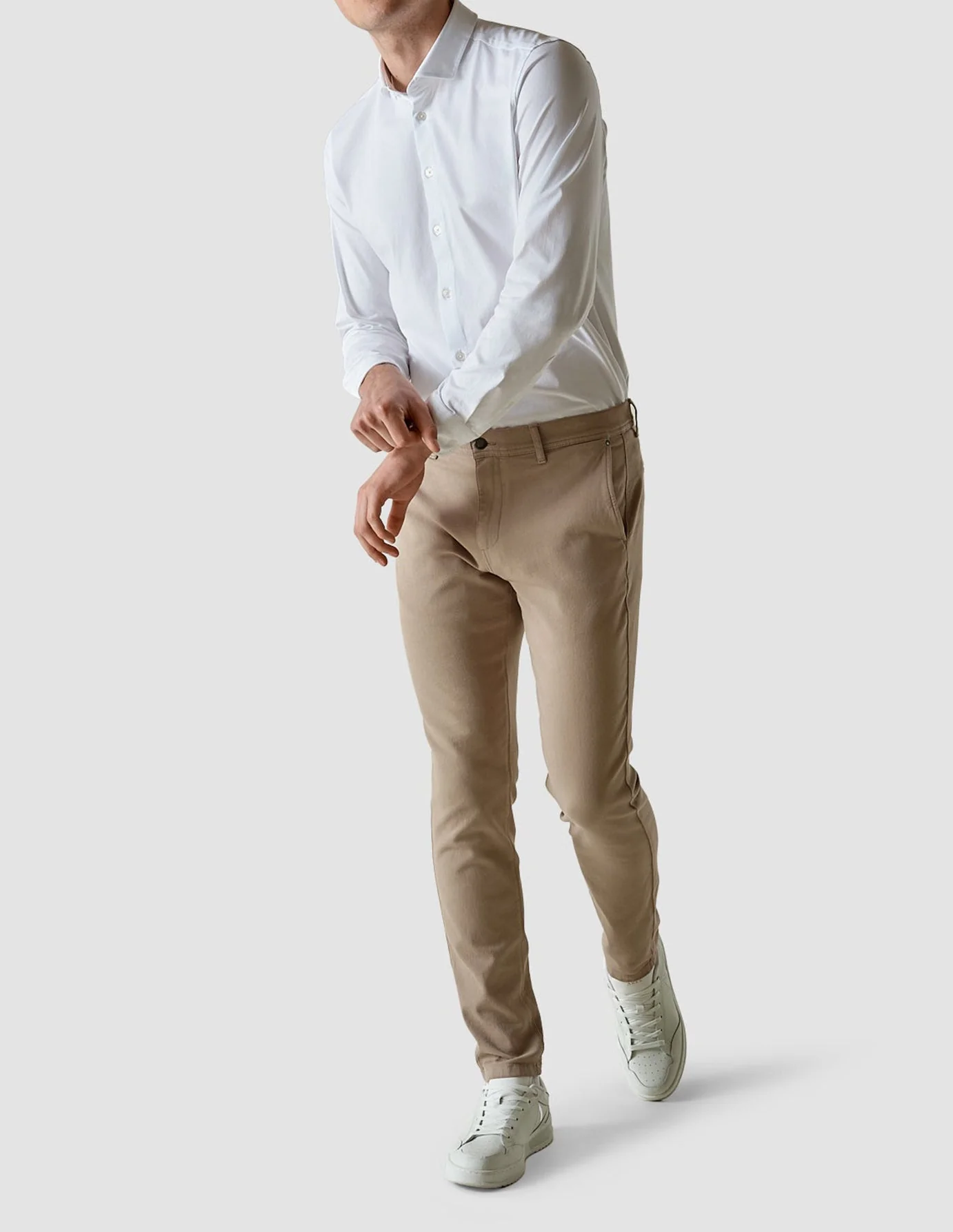 Classic Pants Regular Sand - Image 2