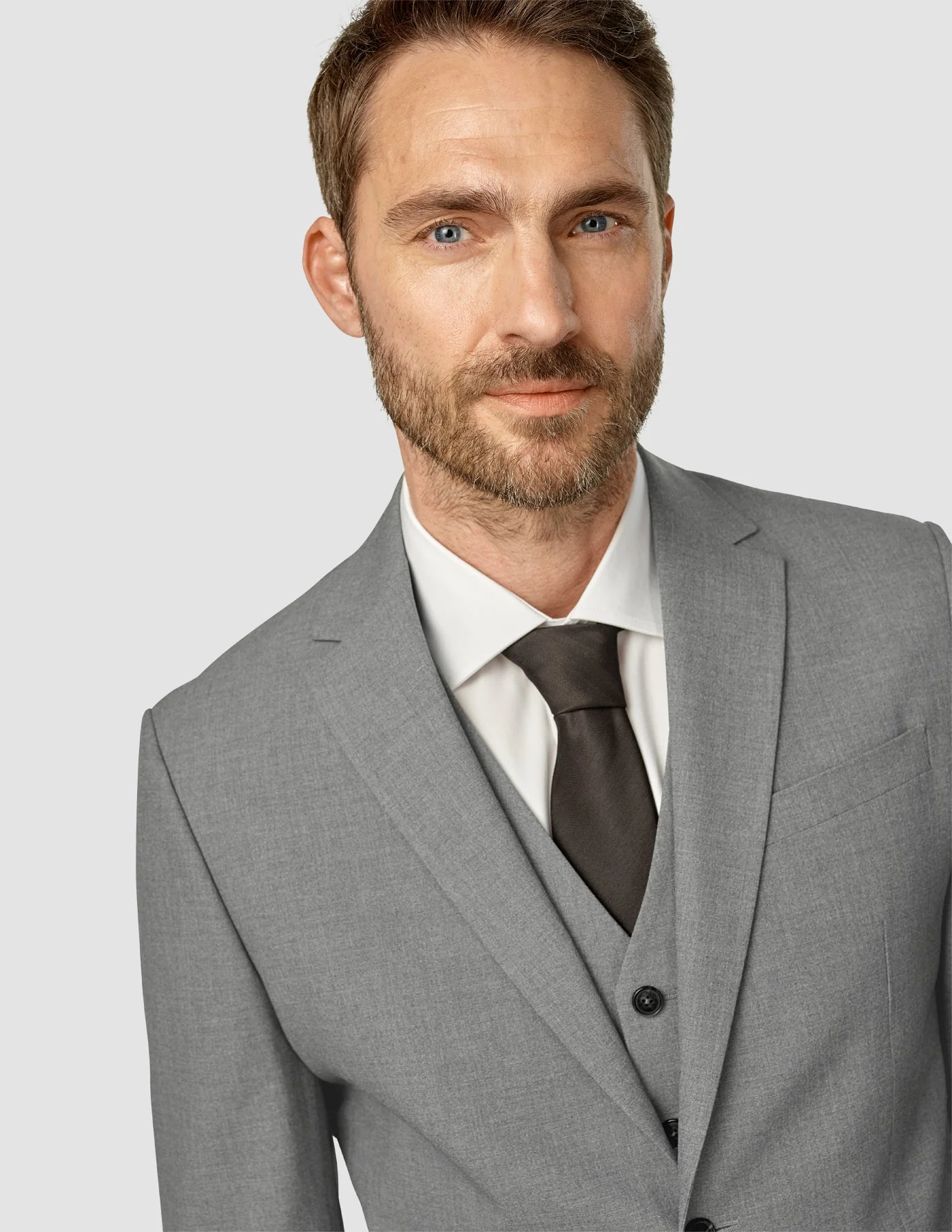 Essential Blazer Regular Dark Grey Melange - Image 5