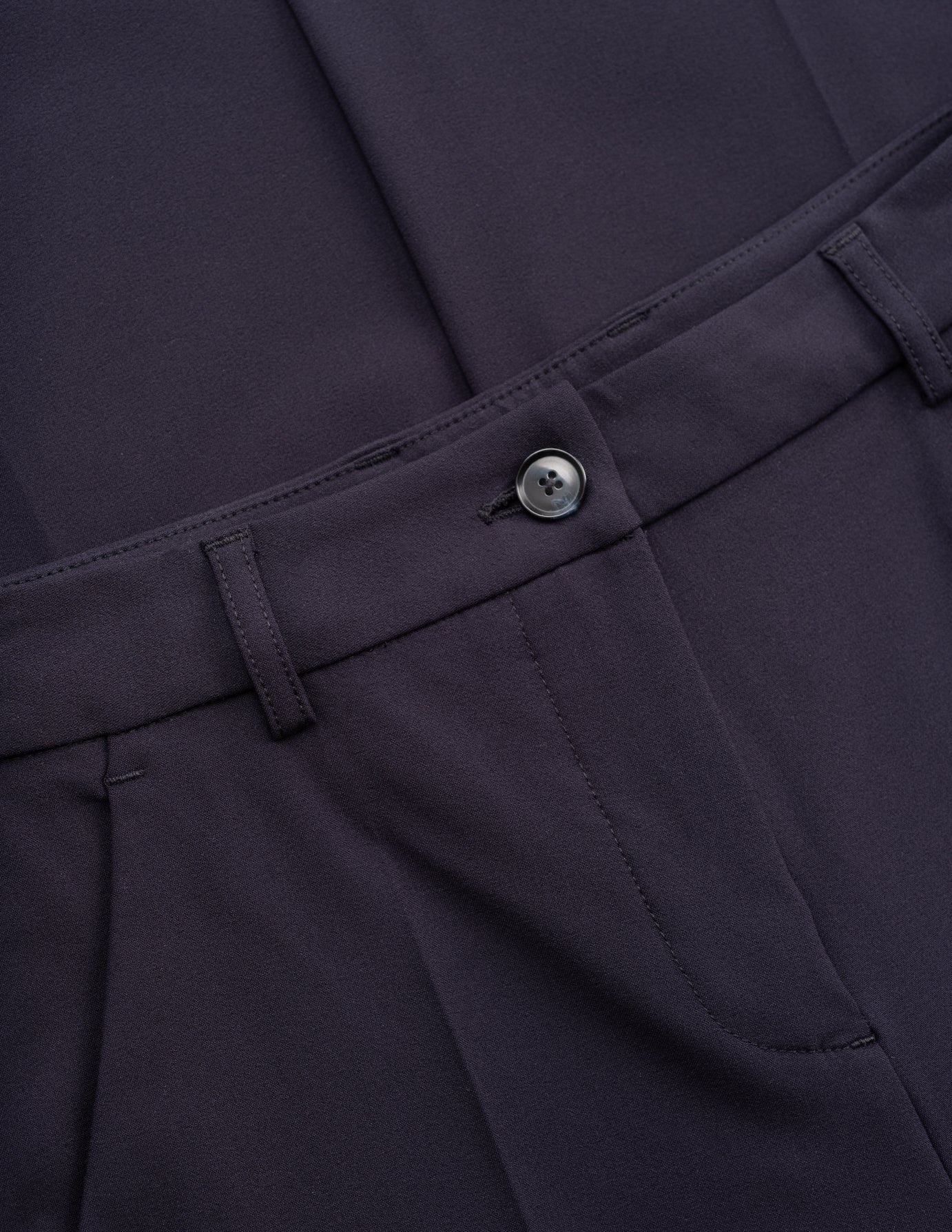 Essential Suit Midnight Blue Blazer & Wide Pants - Image 7