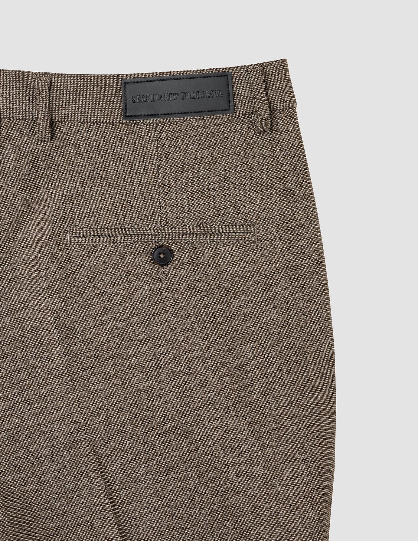 Essential Suit Pants Relaxed Fit Almond - Image 8