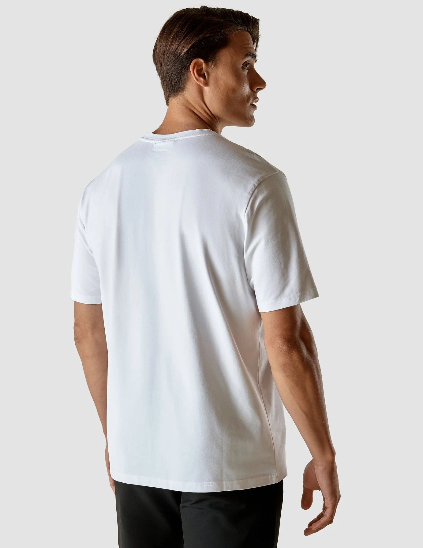 Supima T-shirt Box Fit White - Image 4