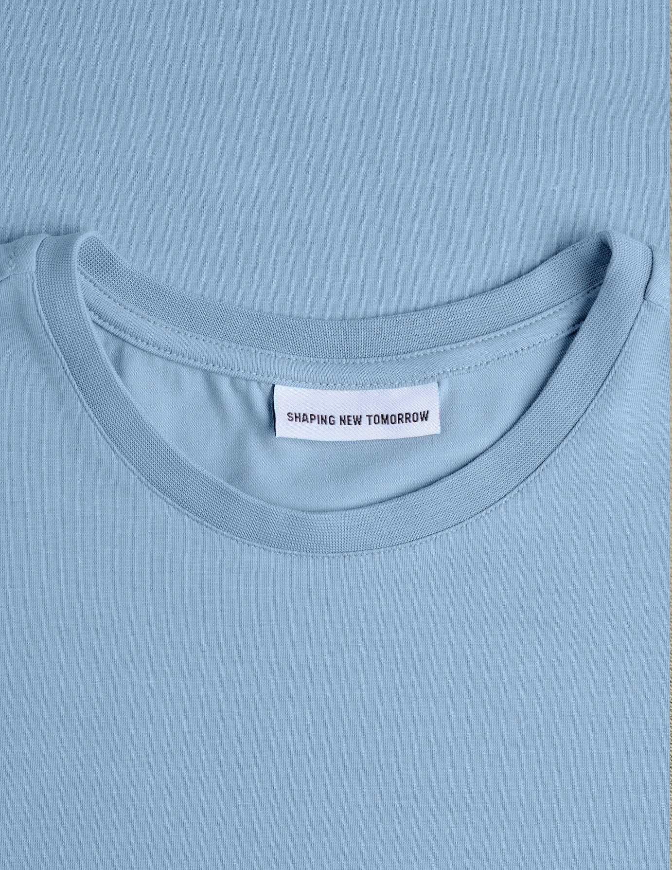 Supima T-shirt Rainy Blue - Image 7