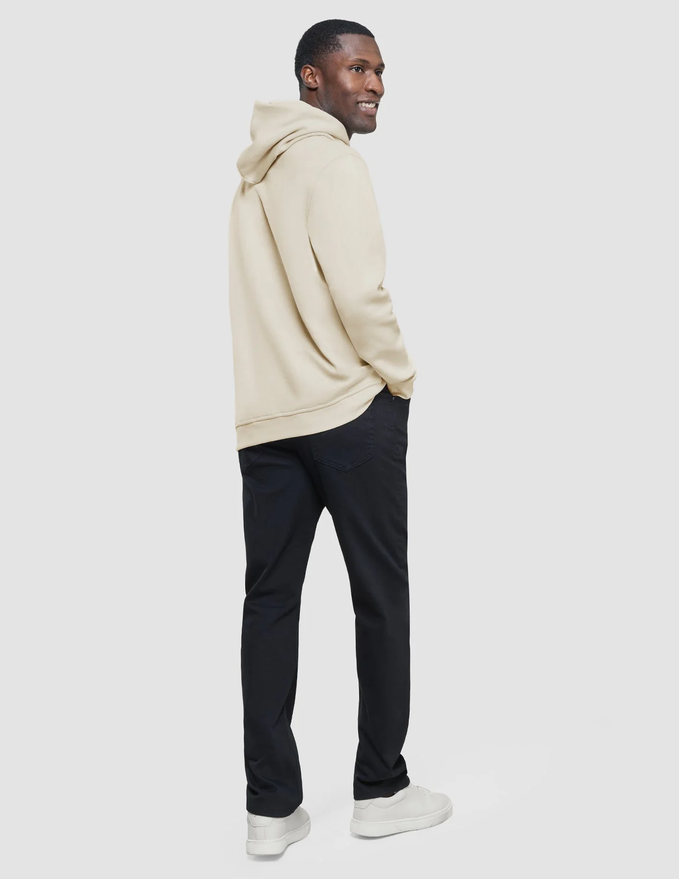 Sweat Hoodie Off White - Image 4
