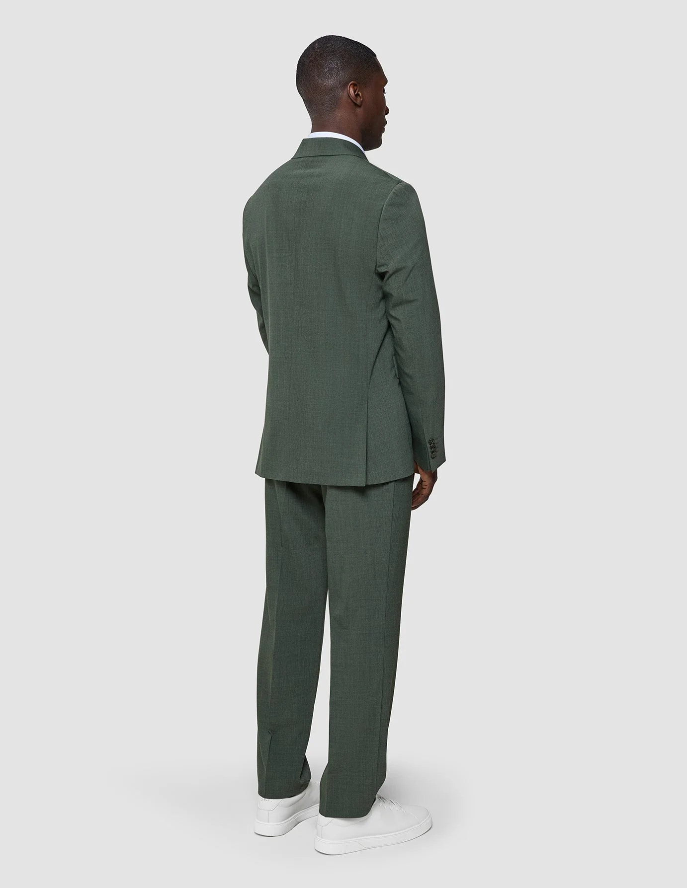 Tech Wool Blazer Green Night Regular - Image 6