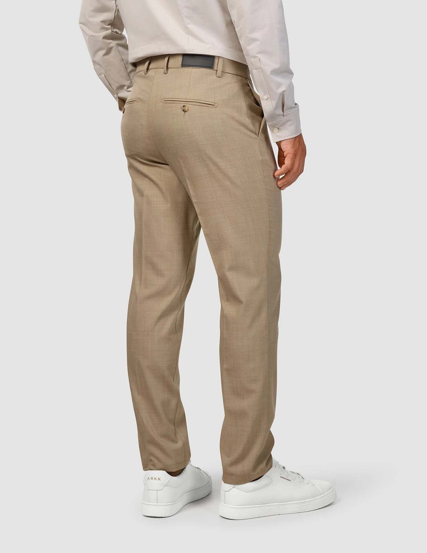 Tech Wool Suit Pants Regular Sand - Image 6