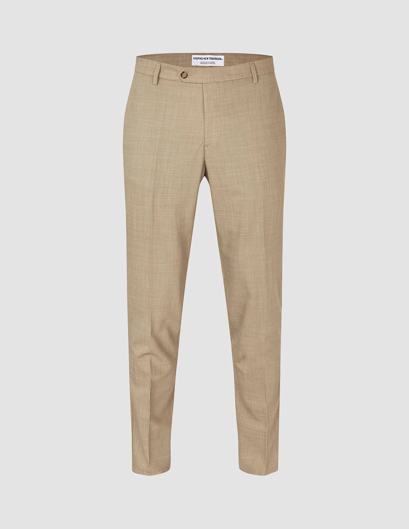 Tech Wool Suit Sand - Image 9