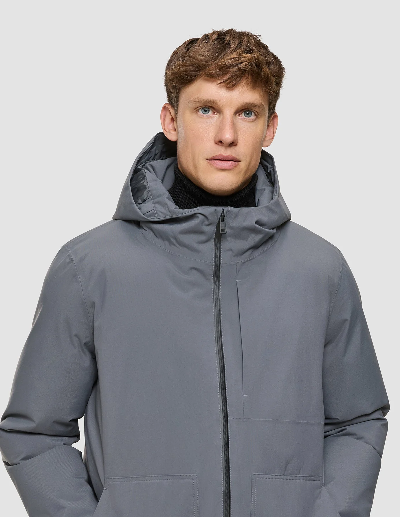 Utility Jacket Dark Grey - Image 7