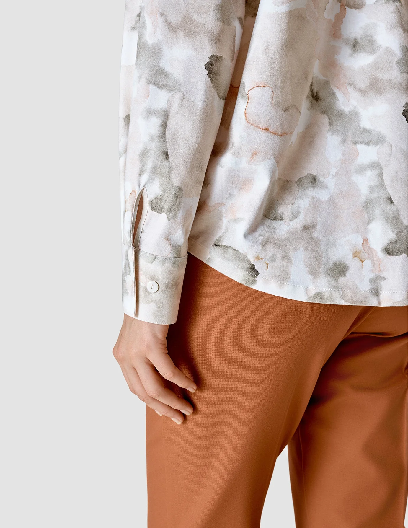 Oversized Long Sleeve Shirt Rainforest - Image 6