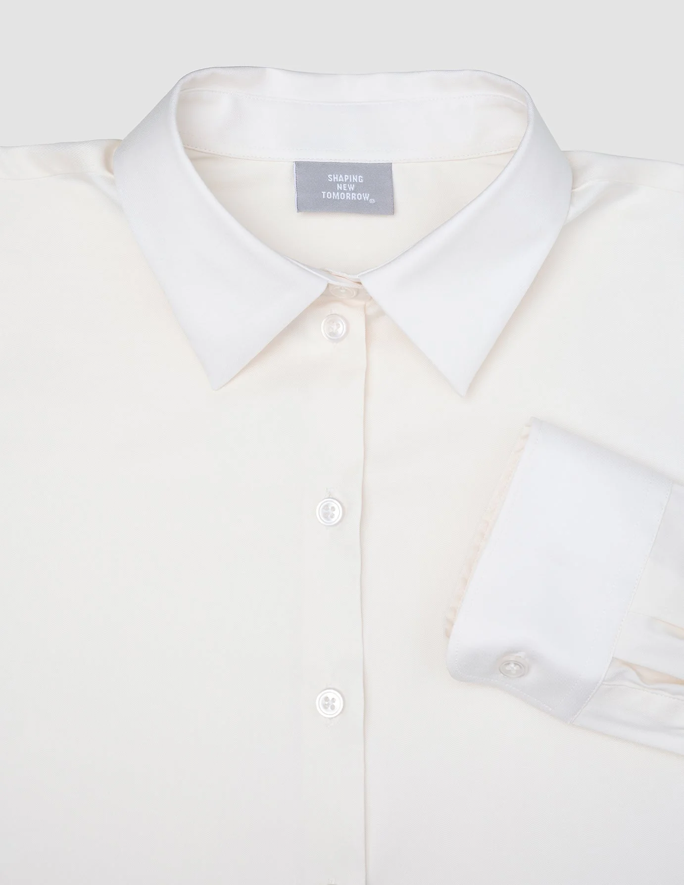 Women's Oxford Shirt White Orchid Slim - Image 6